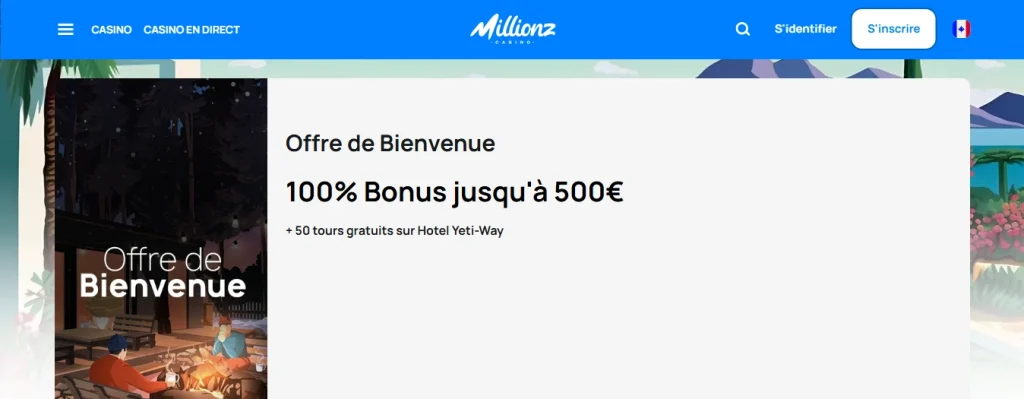 millionz casino bonus