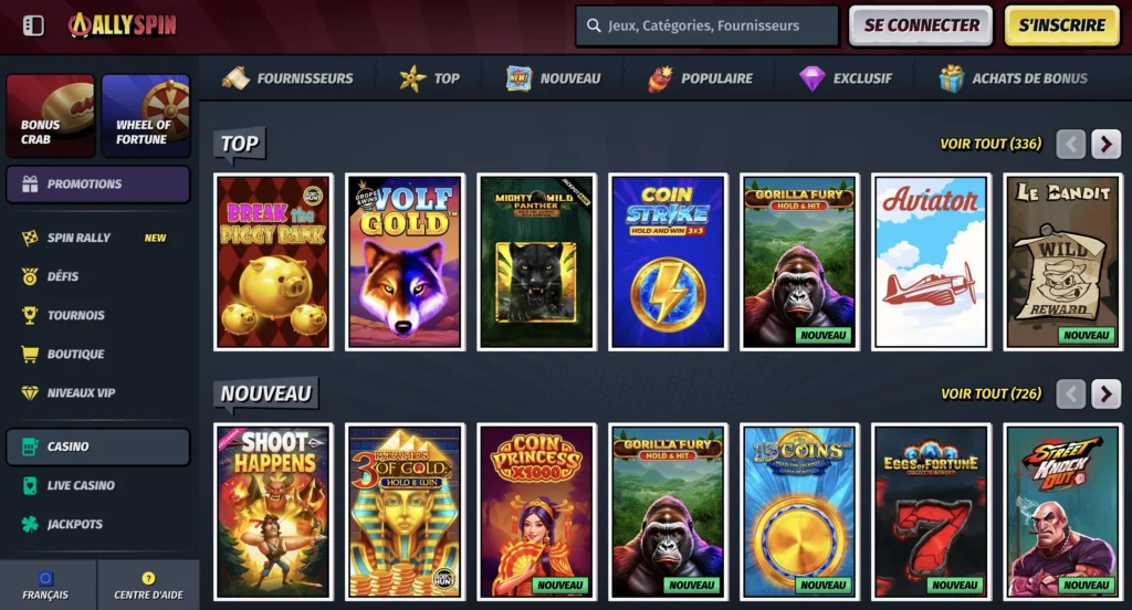 allyspin casino jeux allyspin casino jeux