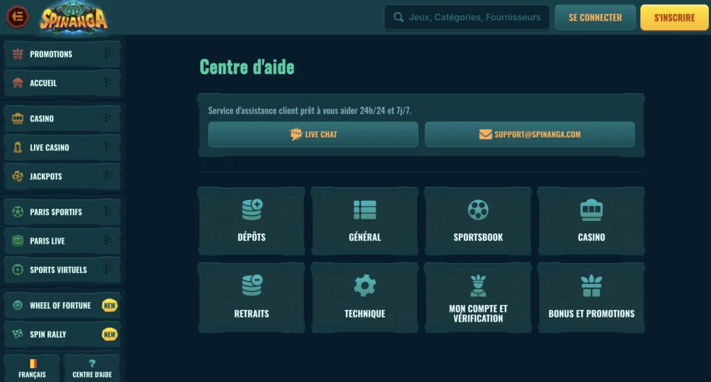 spinanga casino soutien spinanga casino soutien